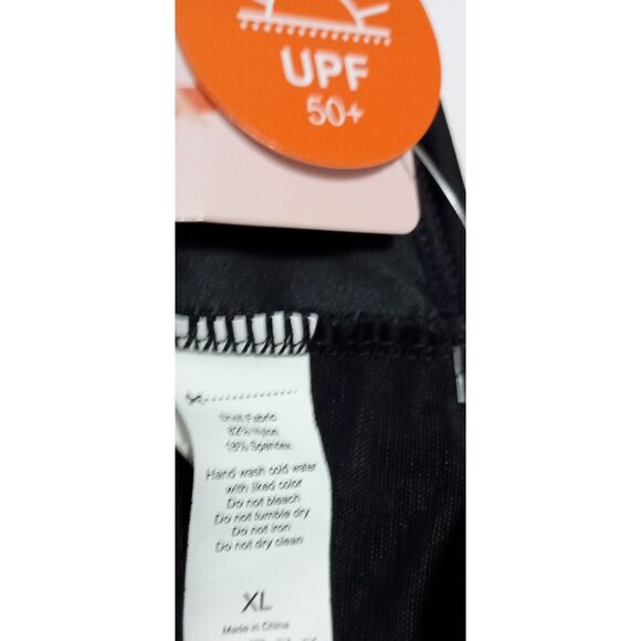 Black Tankini (Only) with Spaghetti Straps, Size XL (NWT) - Picture 7 of 7